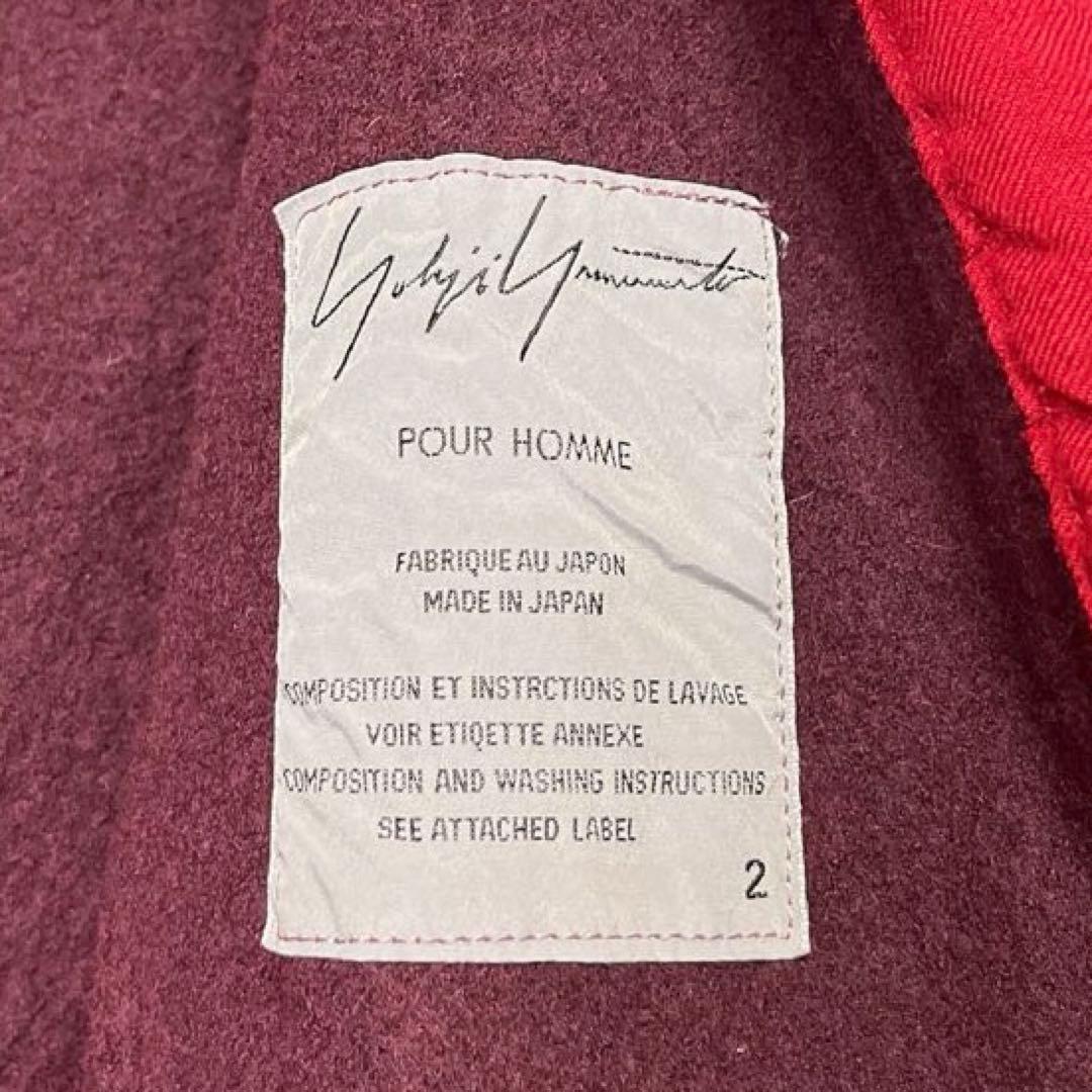 Yohji Yamamoto POUR HOMME クチュール期 ジャケット 赤