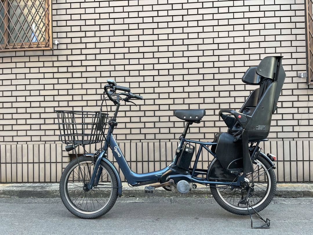16Ah パナソニックGyutto電動アシスト自転車 チャイルドシート付き