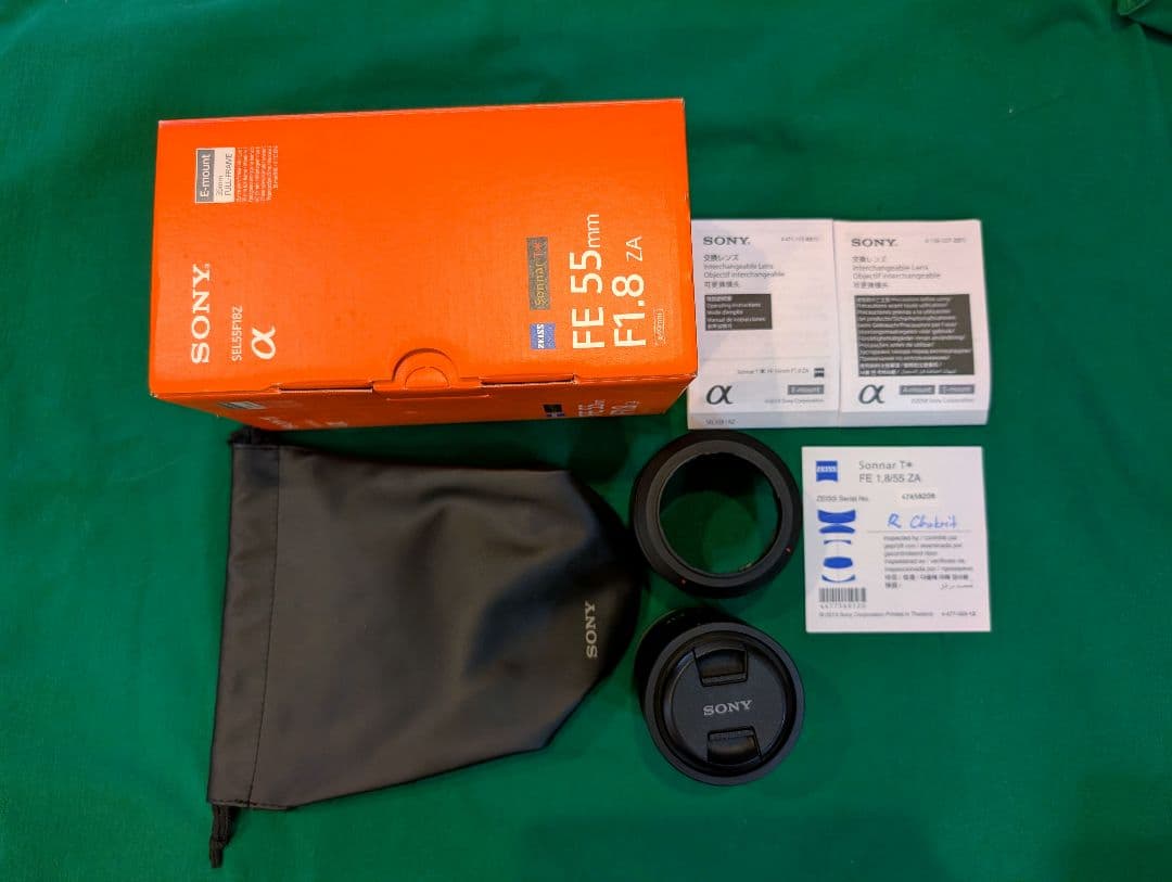 【oh 】他の方は購入不可です 55mm F1.8 ZA 単焦点レンズ