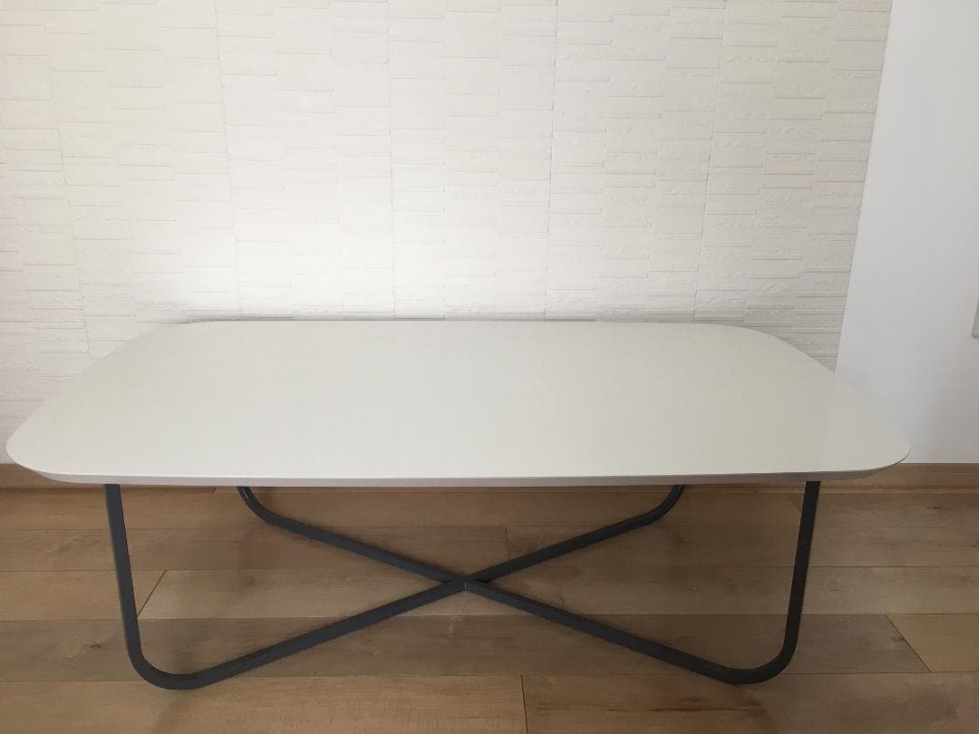 Pamouna(パモウナ)ローテーブルTGC-120_ホワイト/ESTETICA