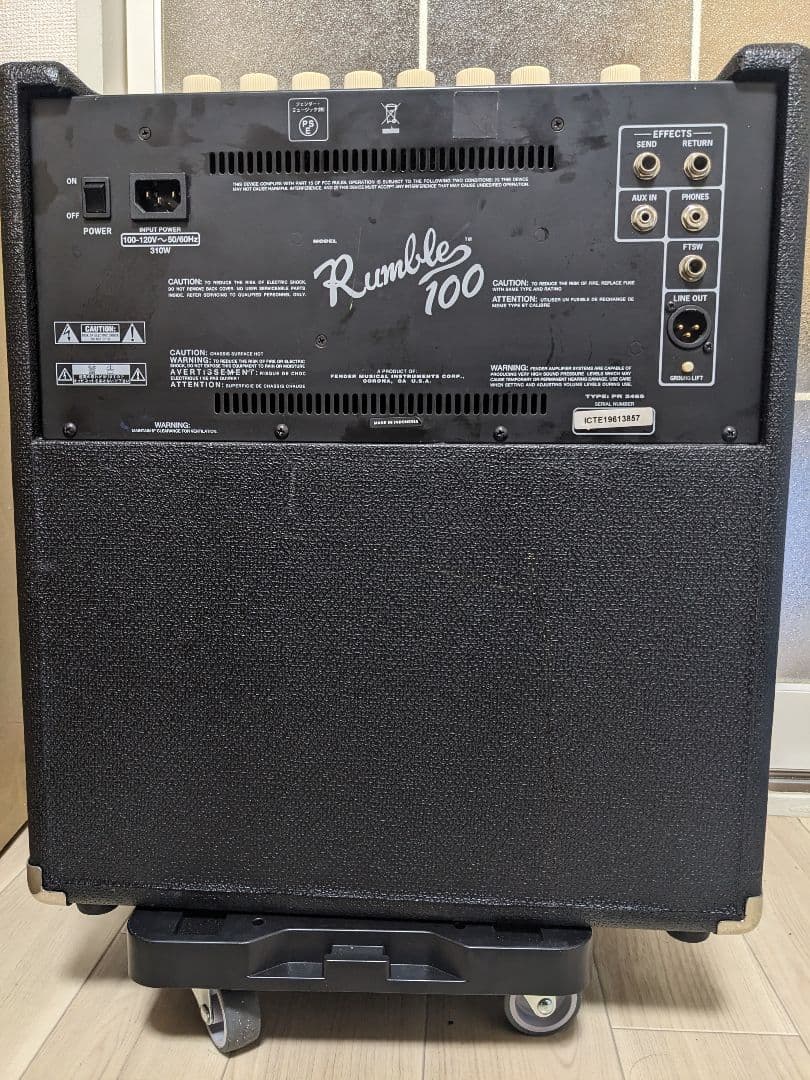 Fender RUMBLE100 メンテナンス済 完動品