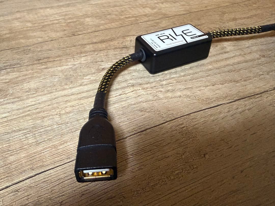 RISE USB AA-01（USBノイズフィルター）
