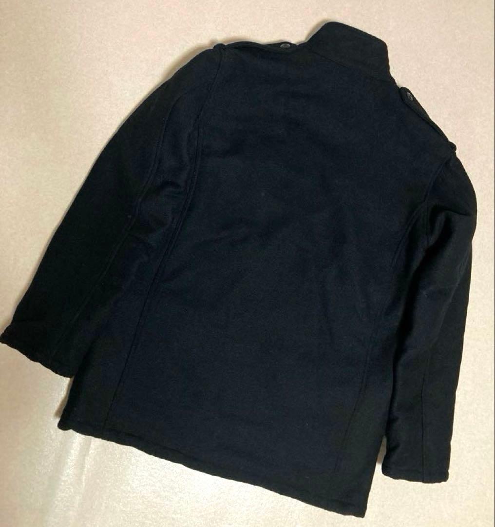 美品SOFT MACHINE ソフトマシーン スタンドカラー ウールコート 刺繍