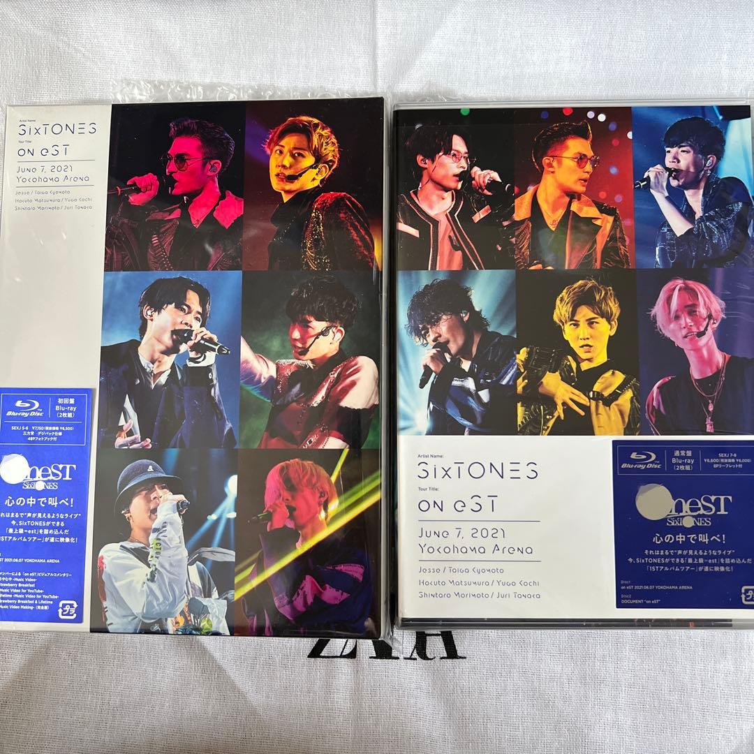 SixTONES ON eST Live ブルーレイ　初回・通常盤　LIVE