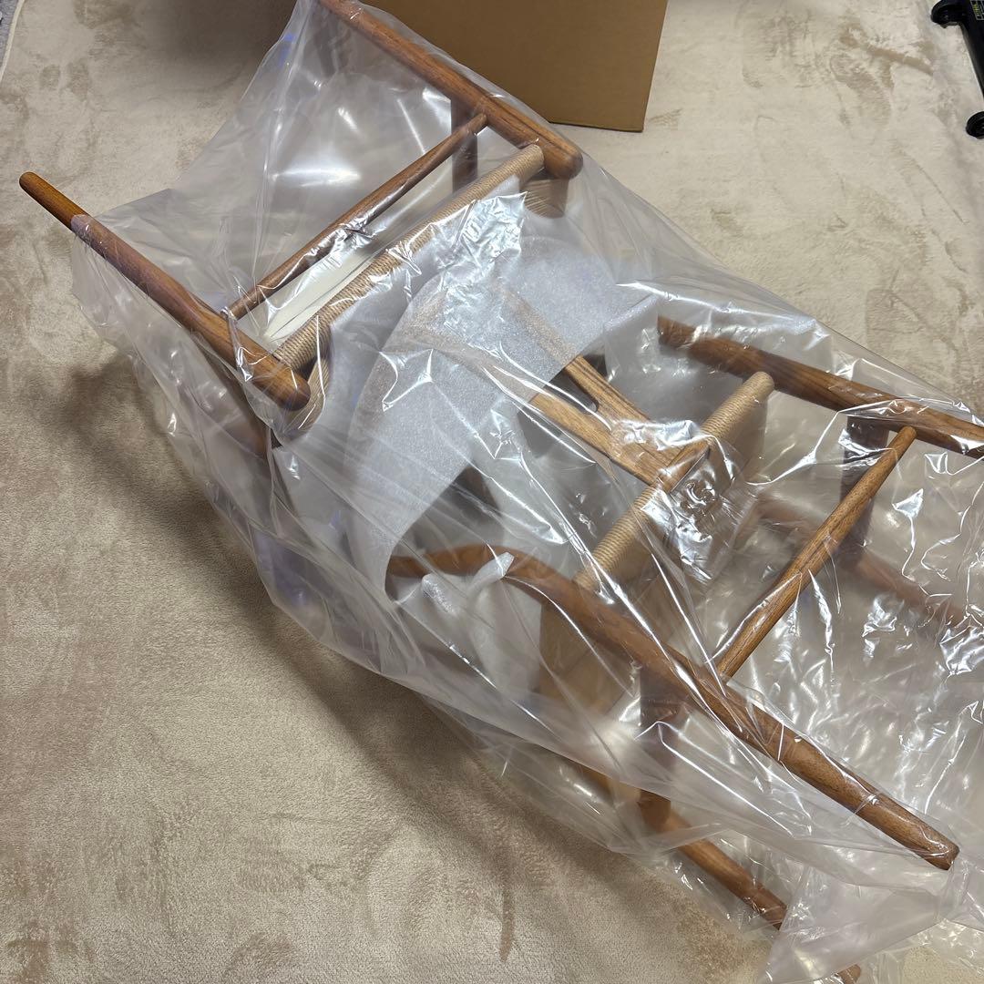 【2脚セット】CH24 Yチェア チーク材 オイル仕上げ 新品未使用