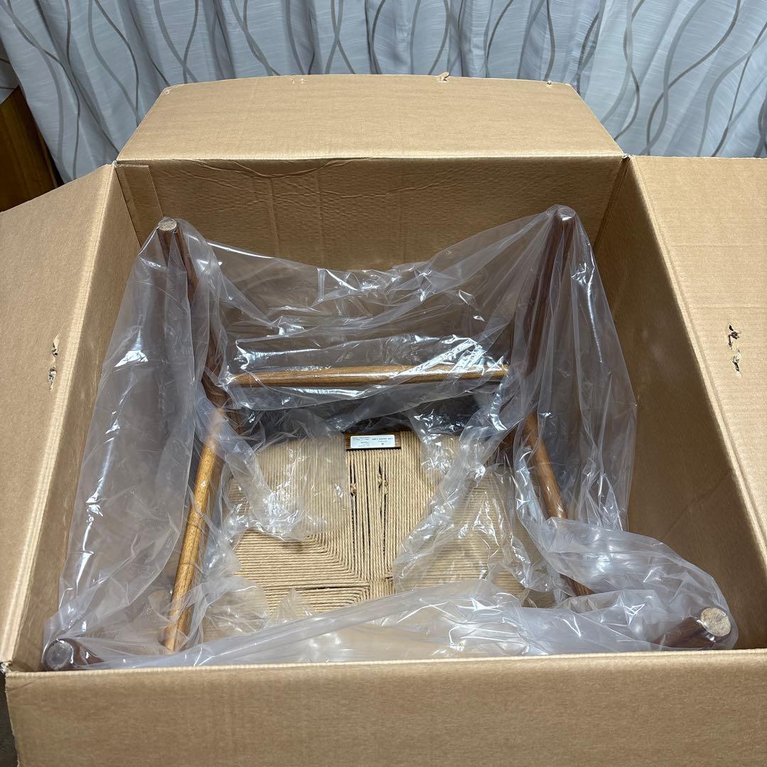 【2脚セット】CH24 Yチェア チーク材 オイル仕上げ 新品未使用