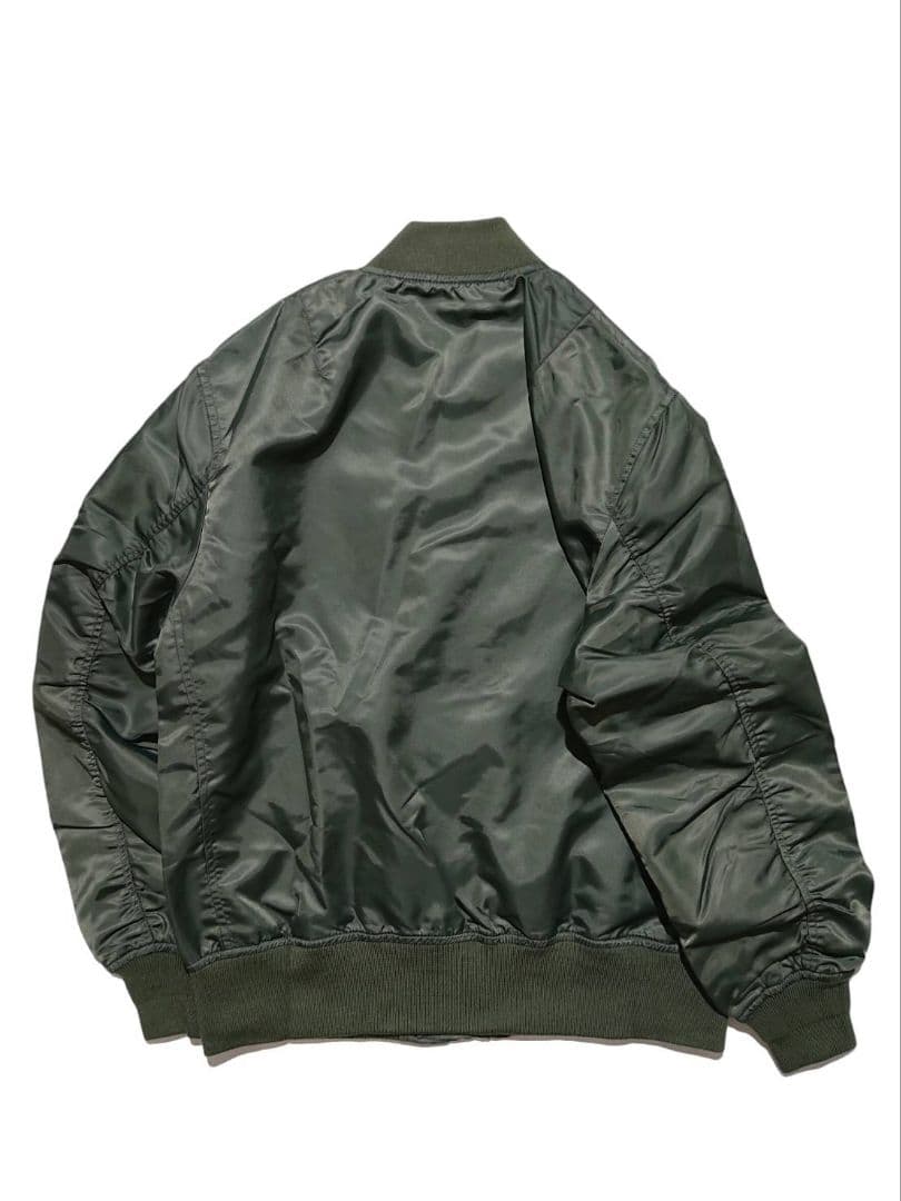 新品 ヒューストン MA-1 L-2B 中綿なし フライトジャケット XL