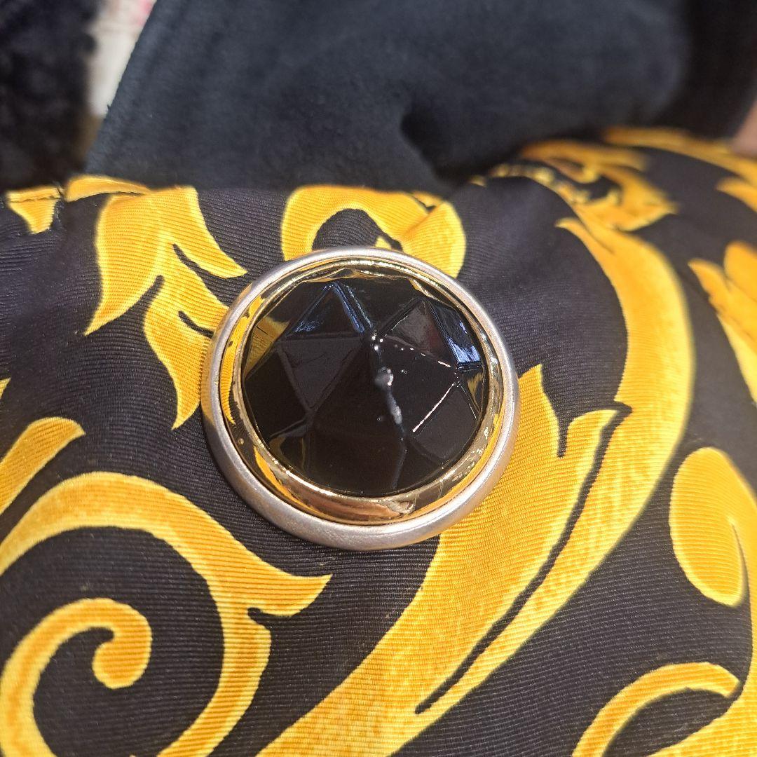 GIANNI VERSACE　ジャンニヴェルサーチ　バロック柄シルクコート