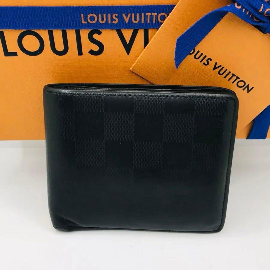 ルイヴィトン✨ダミエ アンフィニ ポルトフォイユ マルコNM 二つ折り財布 新型