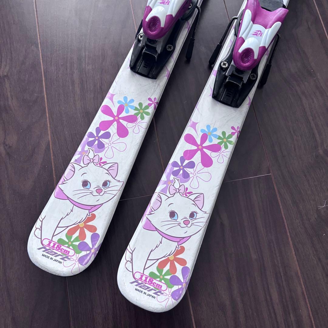 マリーちゃん スキー板 118cm Hart