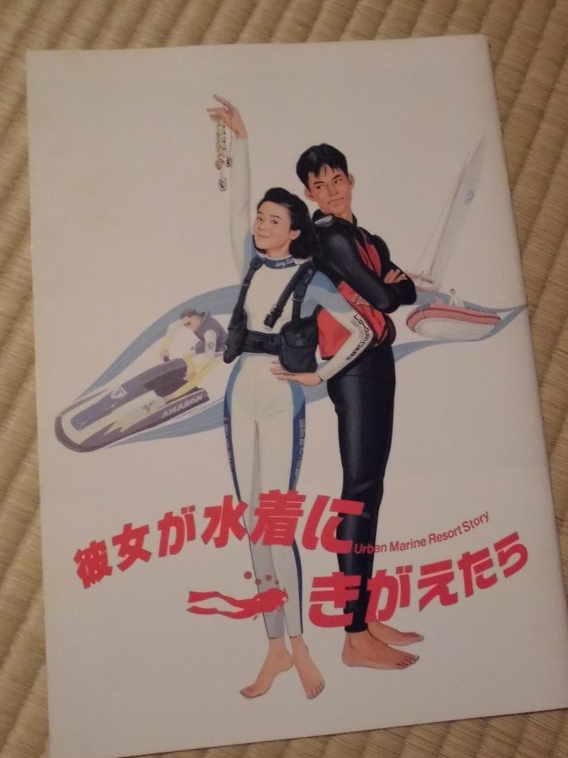 映画「彼女が水着にきがえたら」パンフレット
