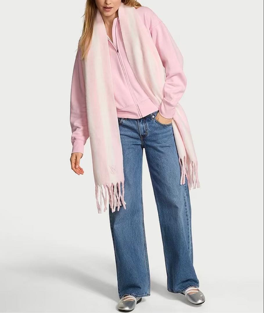 【残１】ブランケットスカーフ Victoria's Secret HS