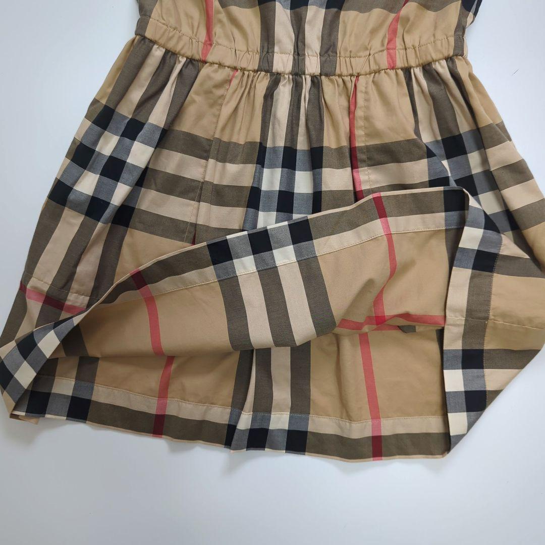 未使用級✨バーバリー 現行モデル スリーブレス ストレッチコットン ドレス
