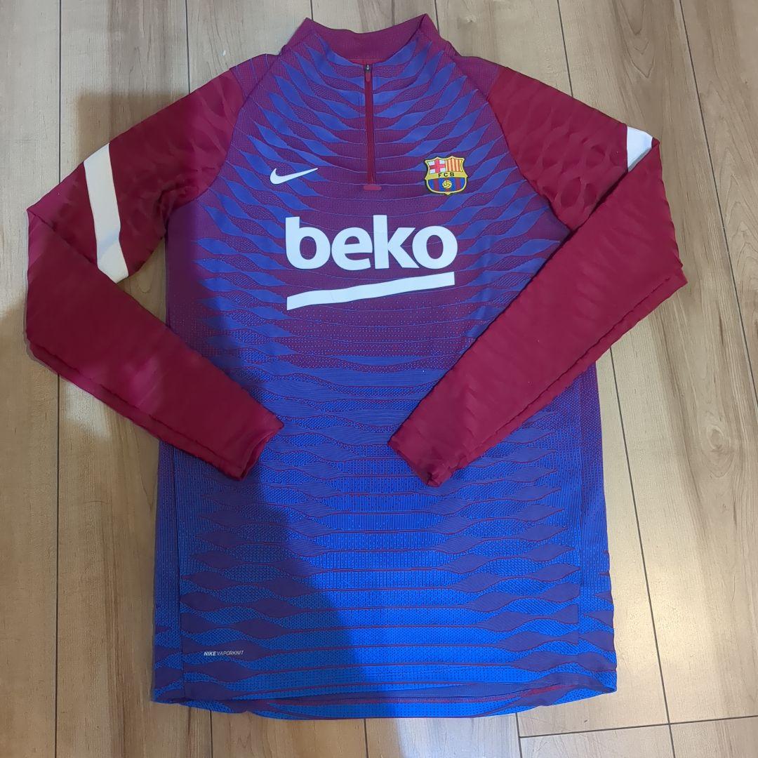 ベ*人様 値下げ　FCバルセロナ　トレーニングウェア　NIKE　М