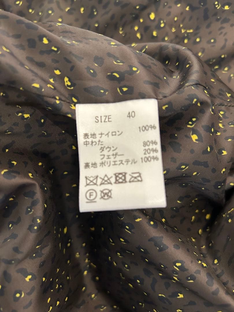 専用クールカレアン　ダウン　フェザー　ベスト　新品タグ付き　定価￥39600円