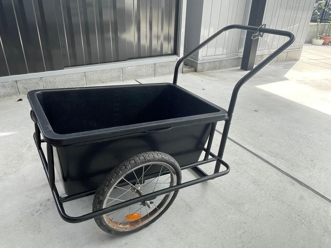 リヤカー　牽引　ロードバイク　自転車
