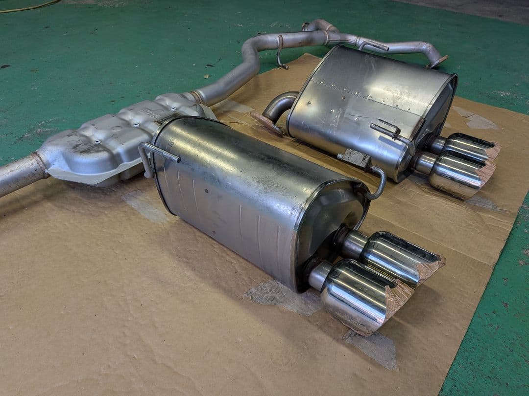 WRXSTI VABセンターリヤピースマフラー SKPMVA1 MMVV5L R