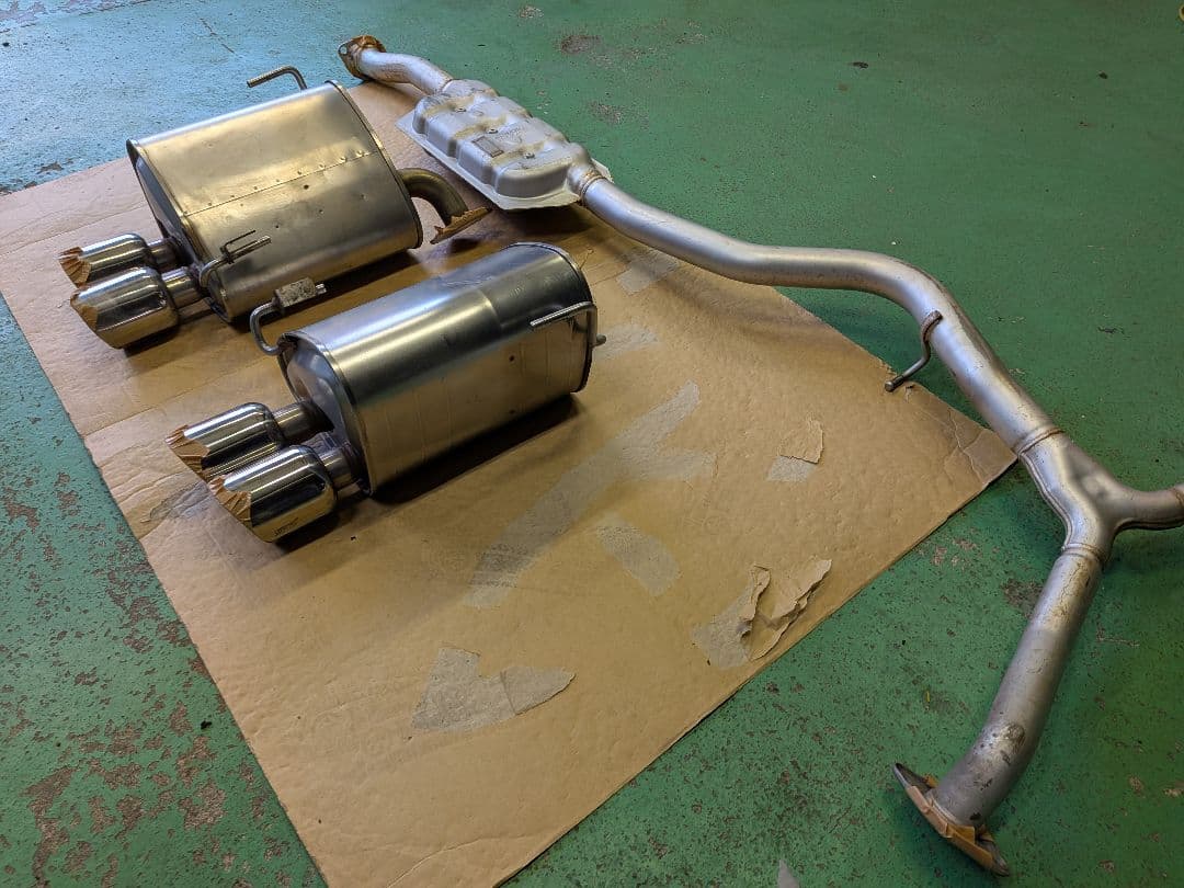 WRXSTI VABセンターリヤピースマフラー SKPMVA1 MMVV5L R