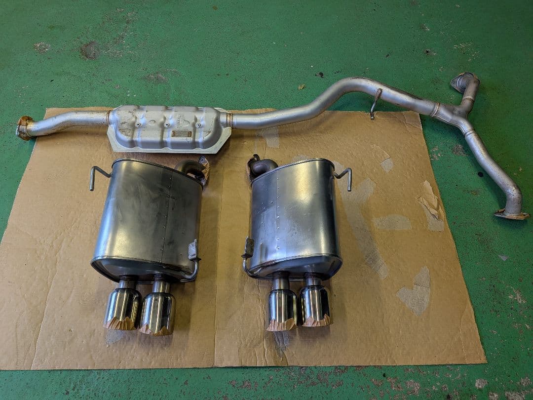 WRXSTI VABセンターリヤピースマフラー SKPMVA1 MMVV5L R