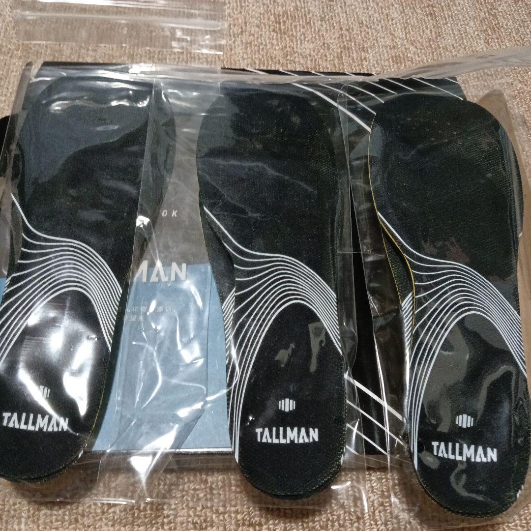 TALLMAN 黒イエローインソール Mサイズ
