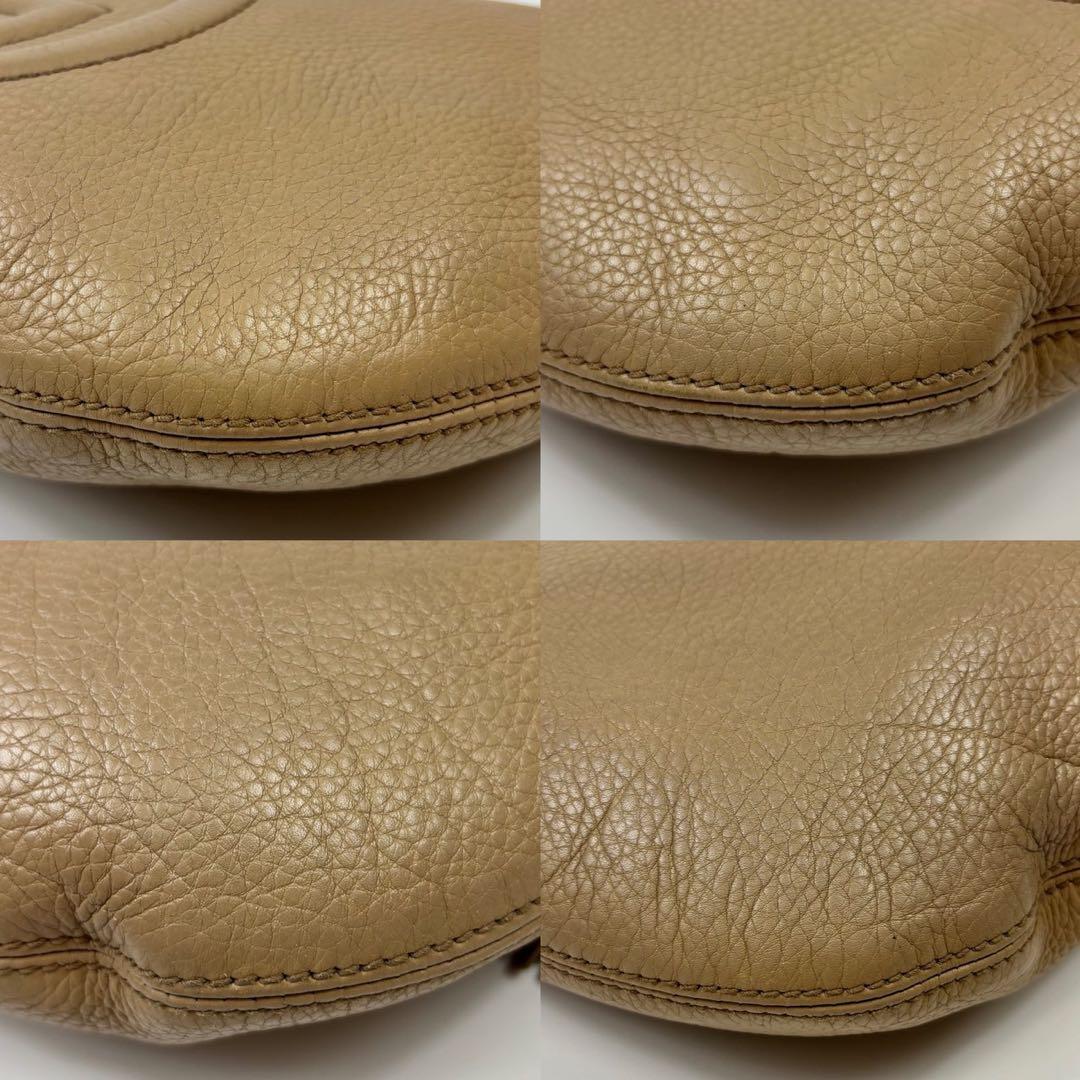 グッチ GUCCI ショルダーバッグ インターロッキング　レザー フリンジ