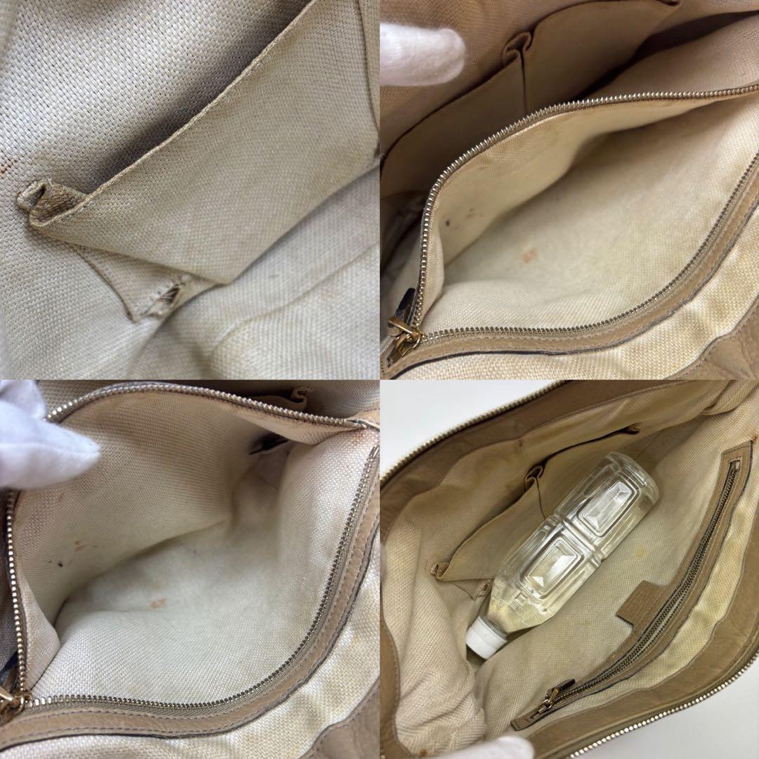 グッチ GUCCI ショルダーバッグ インターロッキング　レザー フリンジ