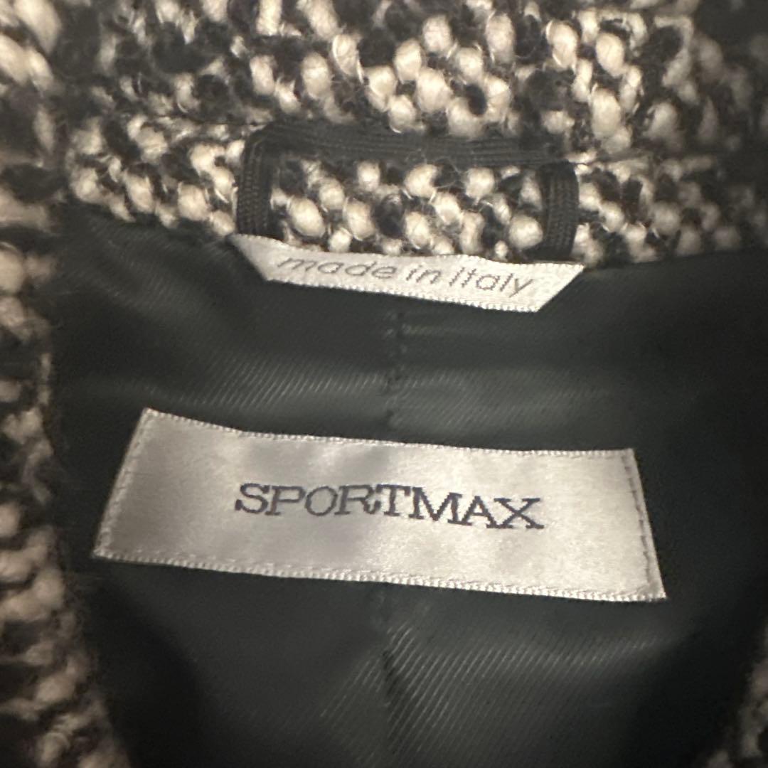 《美品》マックスマーラ　コート　アルパカ　モヘア　ツウィード　40