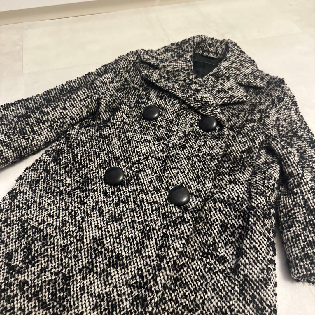 《美品》マックスマーラ　コート　アルパカ　モヘア　ツウィード　40