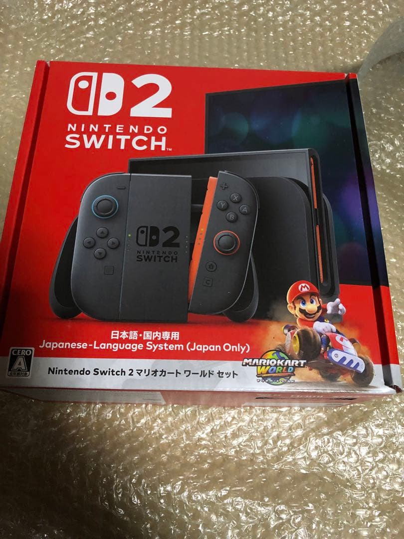 新品 Nintendo Switch 2 日本語専用 マリオカートセット
