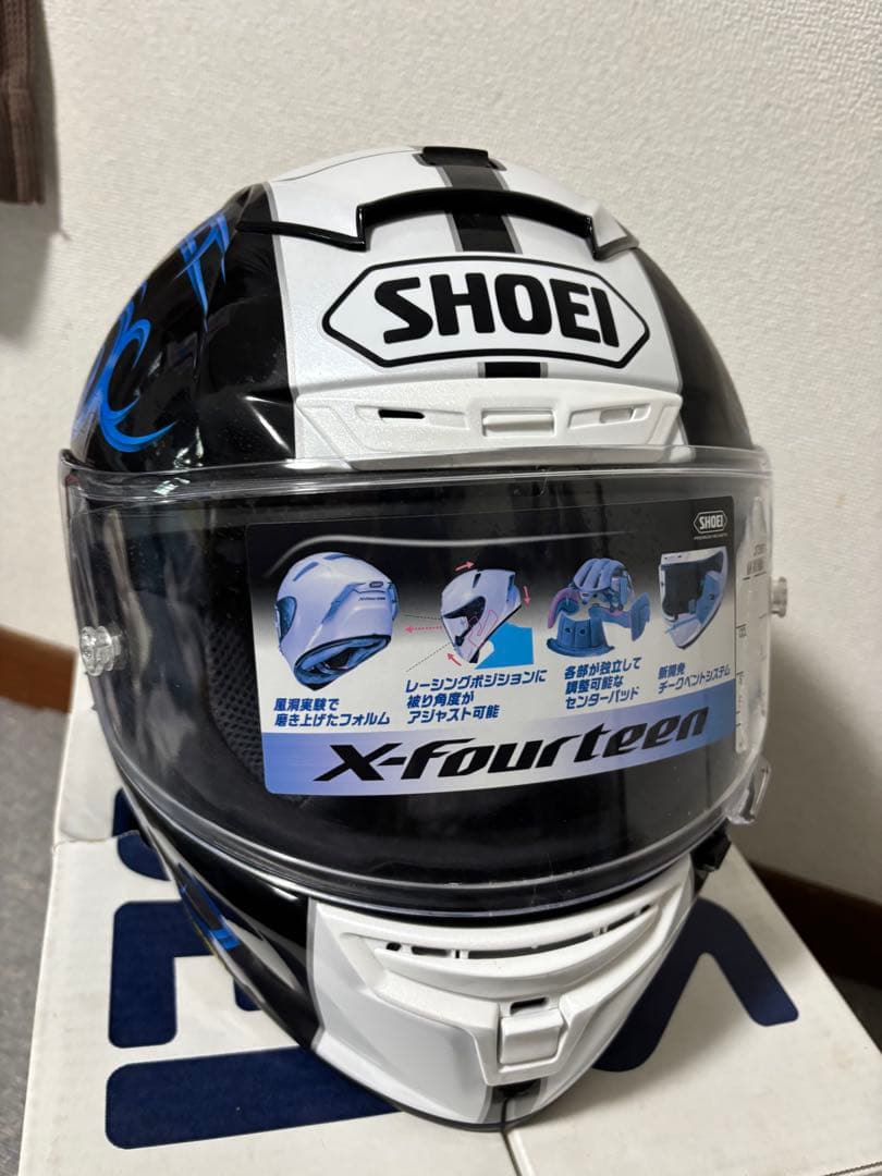と*ぴ様 超美品　SHOEI X-Fourteen フルフェイスヘルメット　tc