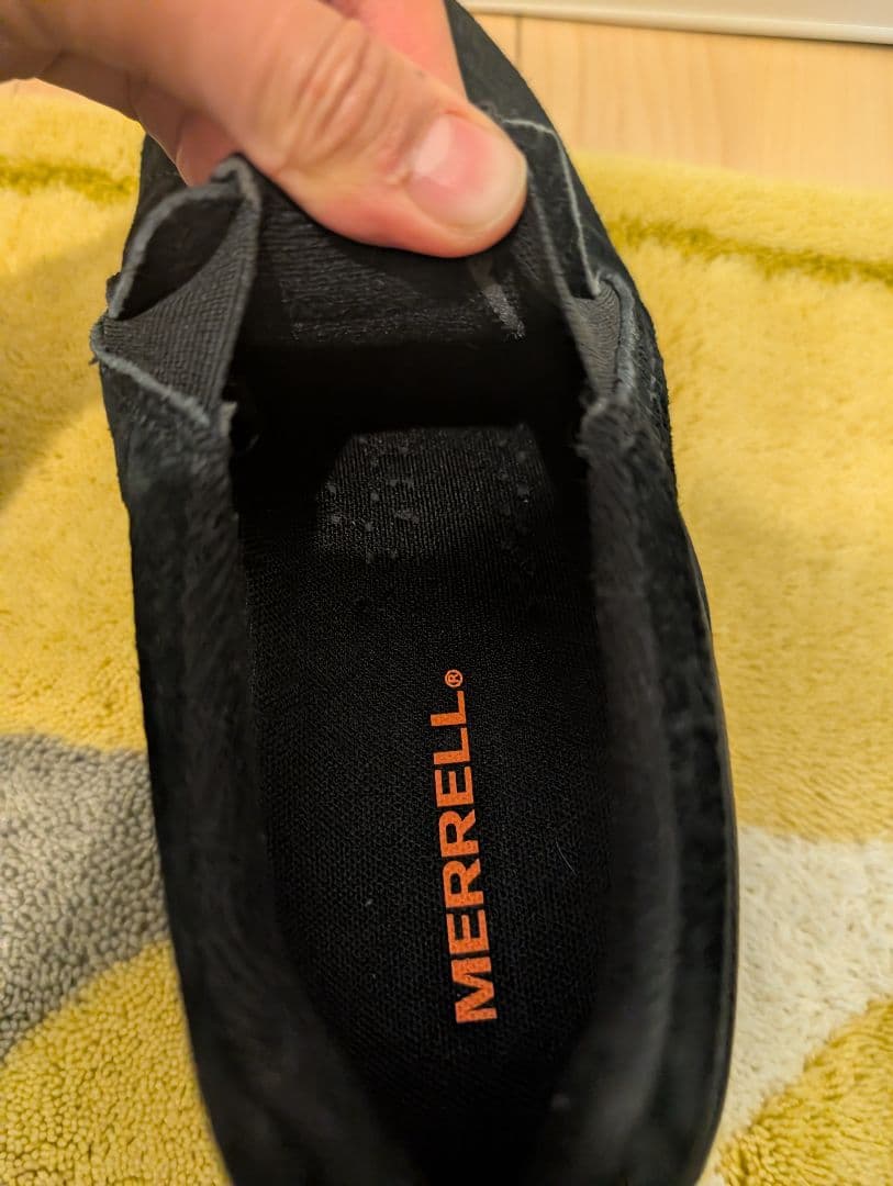 スエード 黒 メレル　ジャングルモック