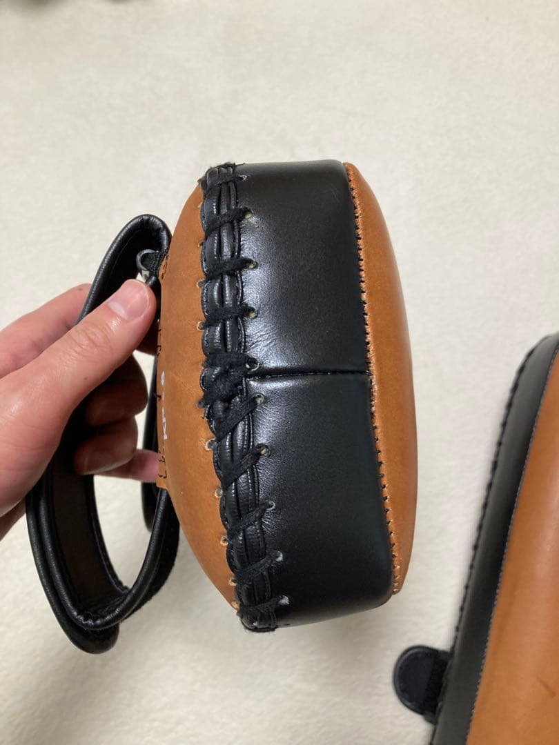 C*I様 【新品未使用品】WINDY /キックミット /本革ブラウン/KP-6/