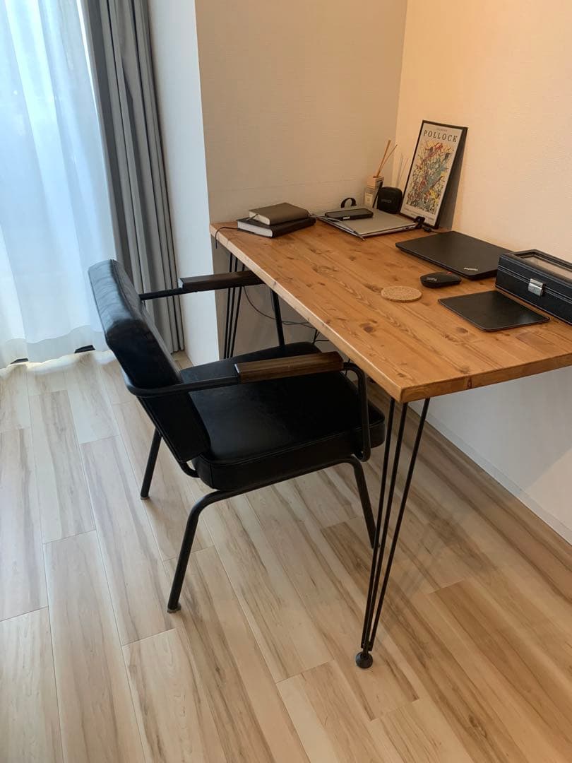 LOWYA 1人掛けソファ ダイニングソファ ヴィンテージ調　一脚