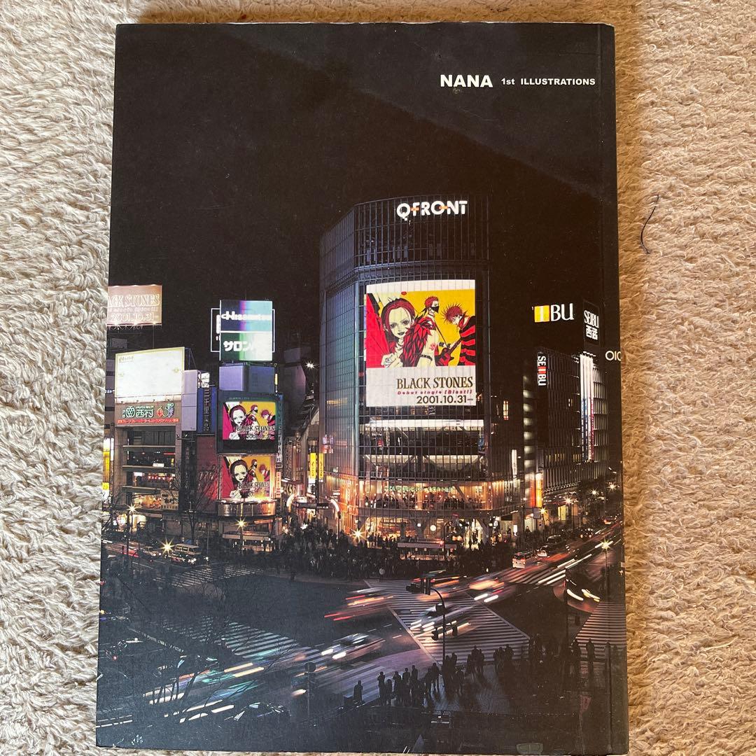 NANA 1st イラスト集 初版限定版ステッカー付