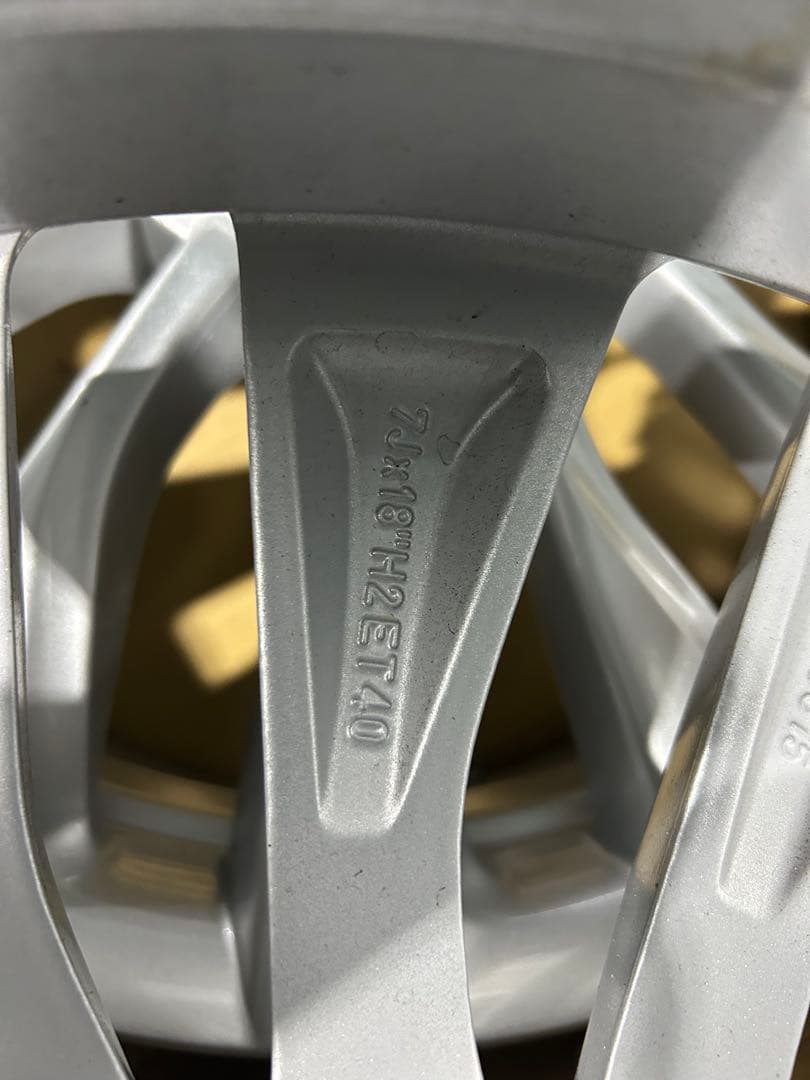 FIAT500X 純正18inch アルミ4本