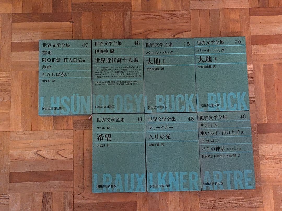 世界文学全集 河出書房新社 ４６冊