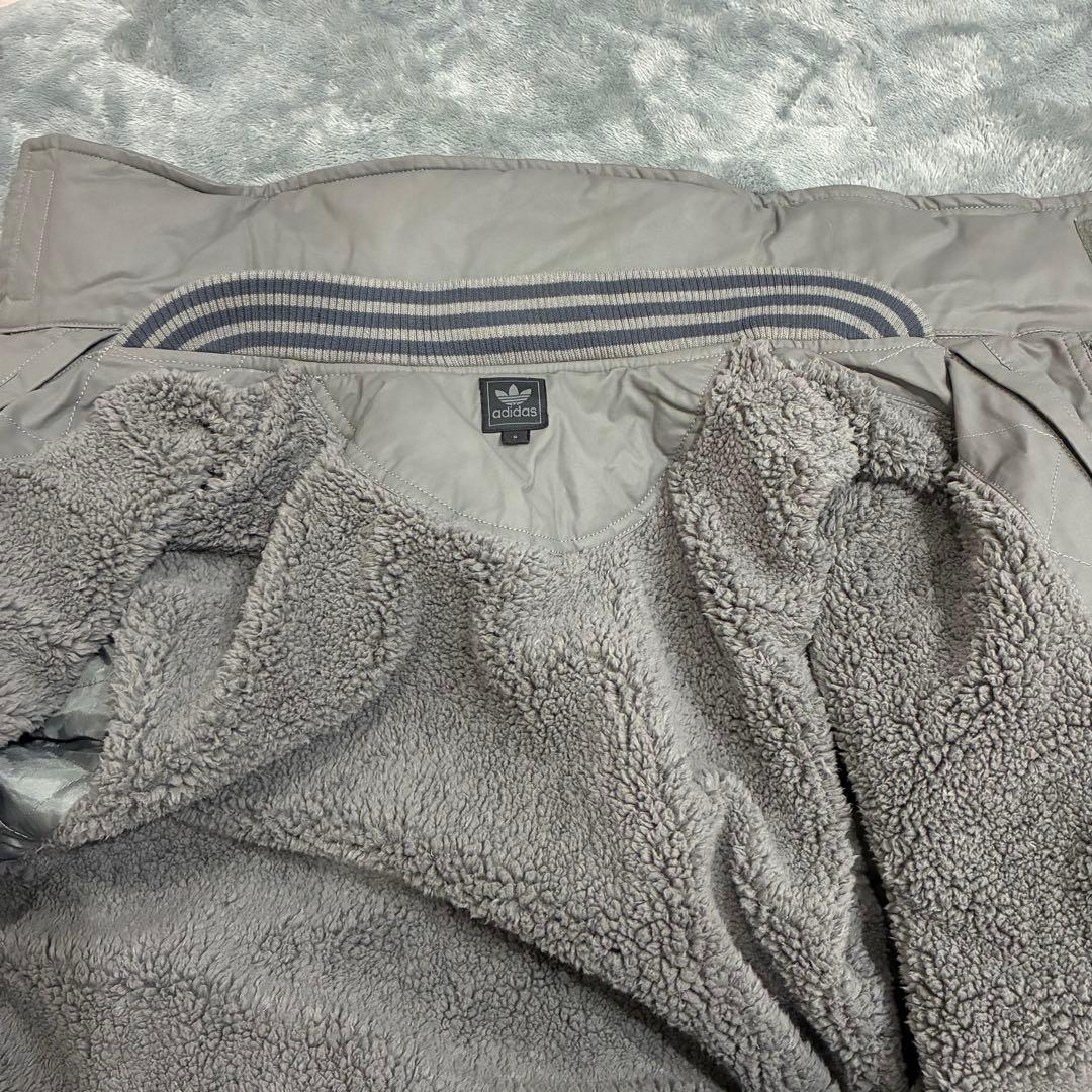 【希少】 adidas Mー65 フィールドジャケット グレー XL ミリタリー