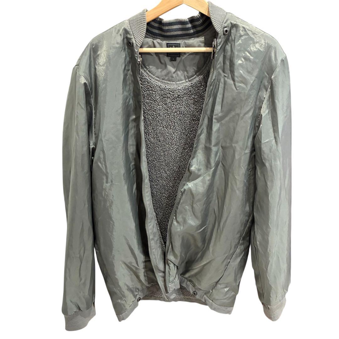 【希少】 adidas Mー65 フィールドジャケット グレー XL ミリタリー