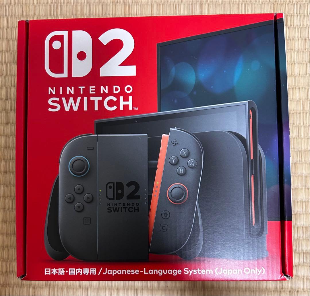 【新品未開封】Nintendo Switch2 （日本語国内専用）