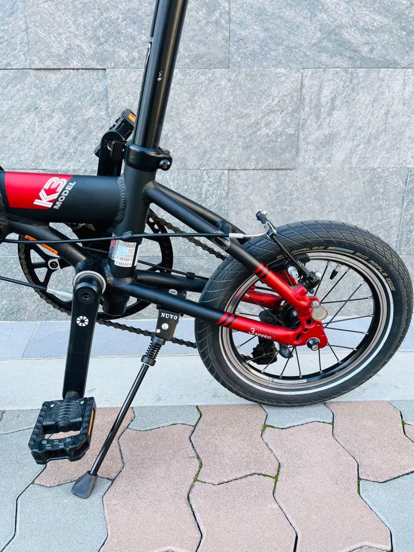 DAHON 折りたたみ自転車 レッド/ブラック