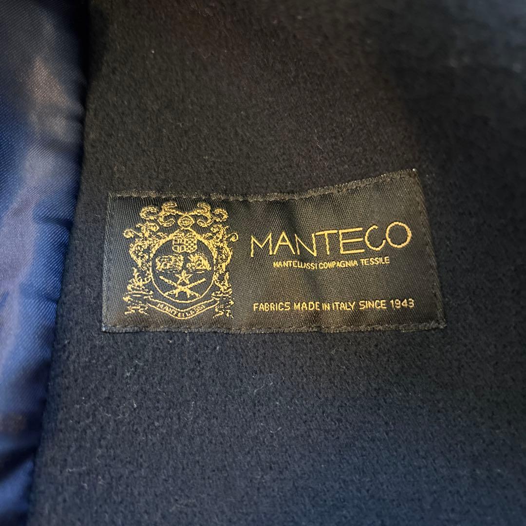 C+ ネイビー ウール ピーコート