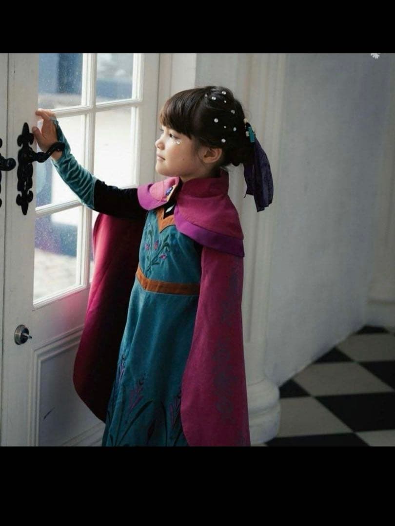 【新品未使用】cottoli エルサ ドレス 110cm バースデイ　ワンピース