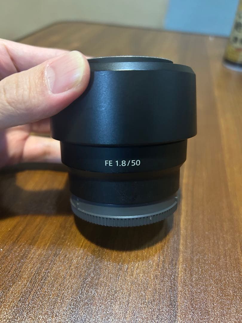 SONY FE 1.8 50mm レンズ BLACK MIST No. 05付き