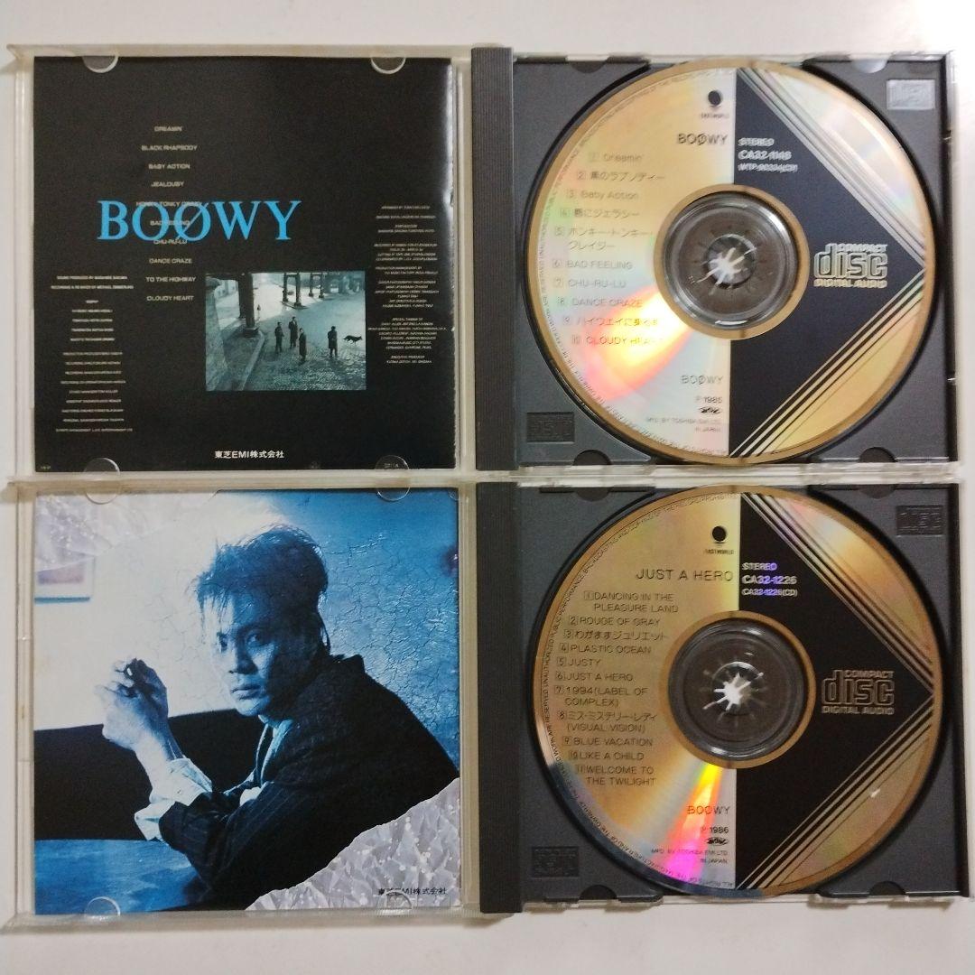 BOØWY CD7枚 + フライヤー