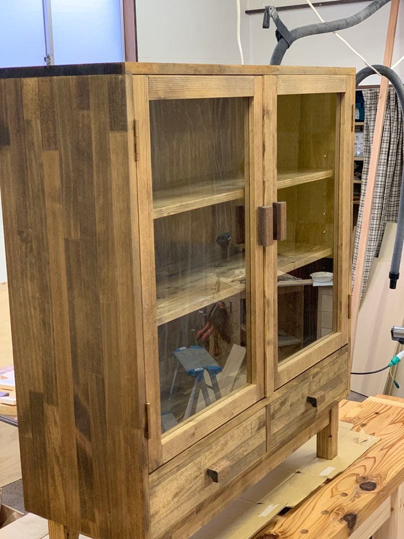 【涼花】ガラスキャビネット