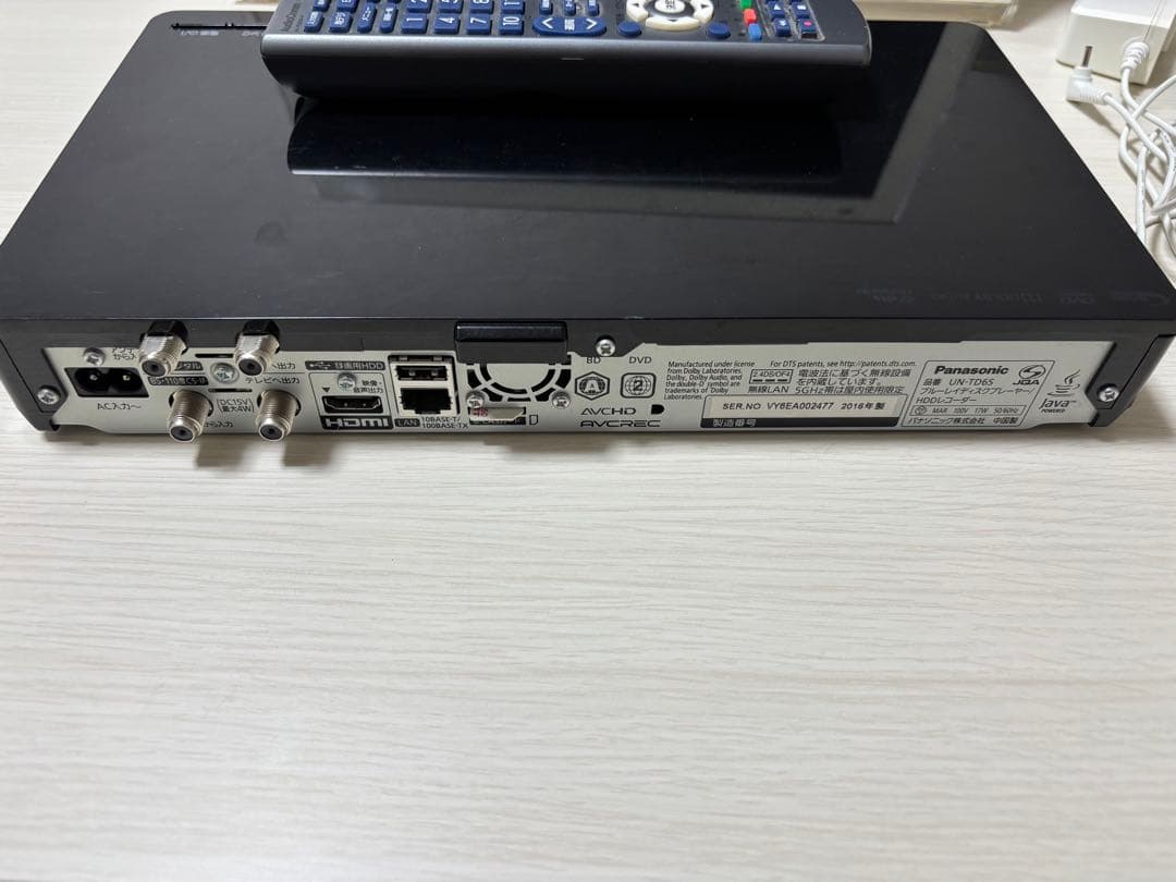 Panasonic ポータブルテレビ　UN-TD6S