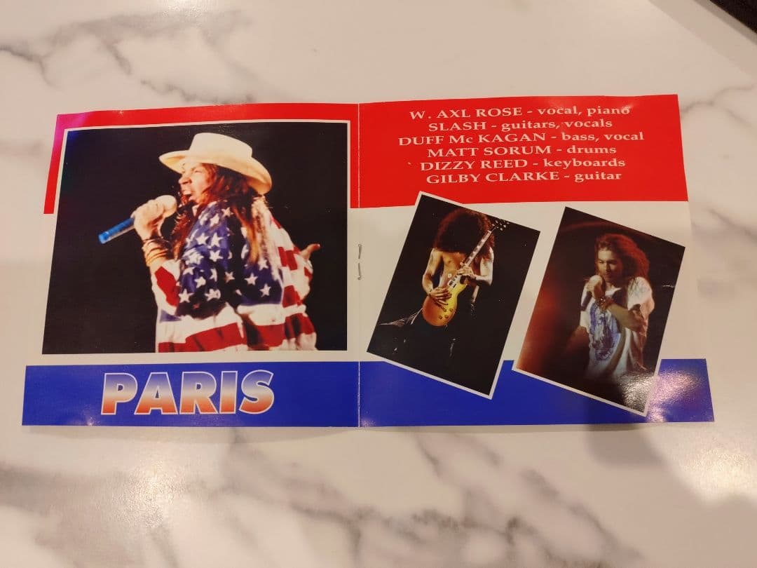 Guns N' Roses Paris 2CD【超希少】