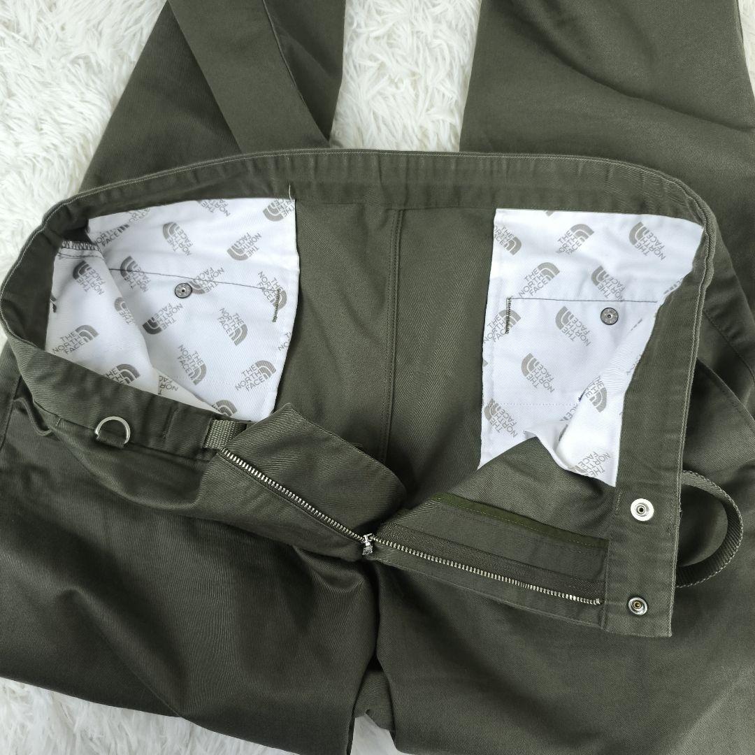 美品✨ ノースフェイス パープルレーベル ストレッチツイル テーパードパンツ 緑