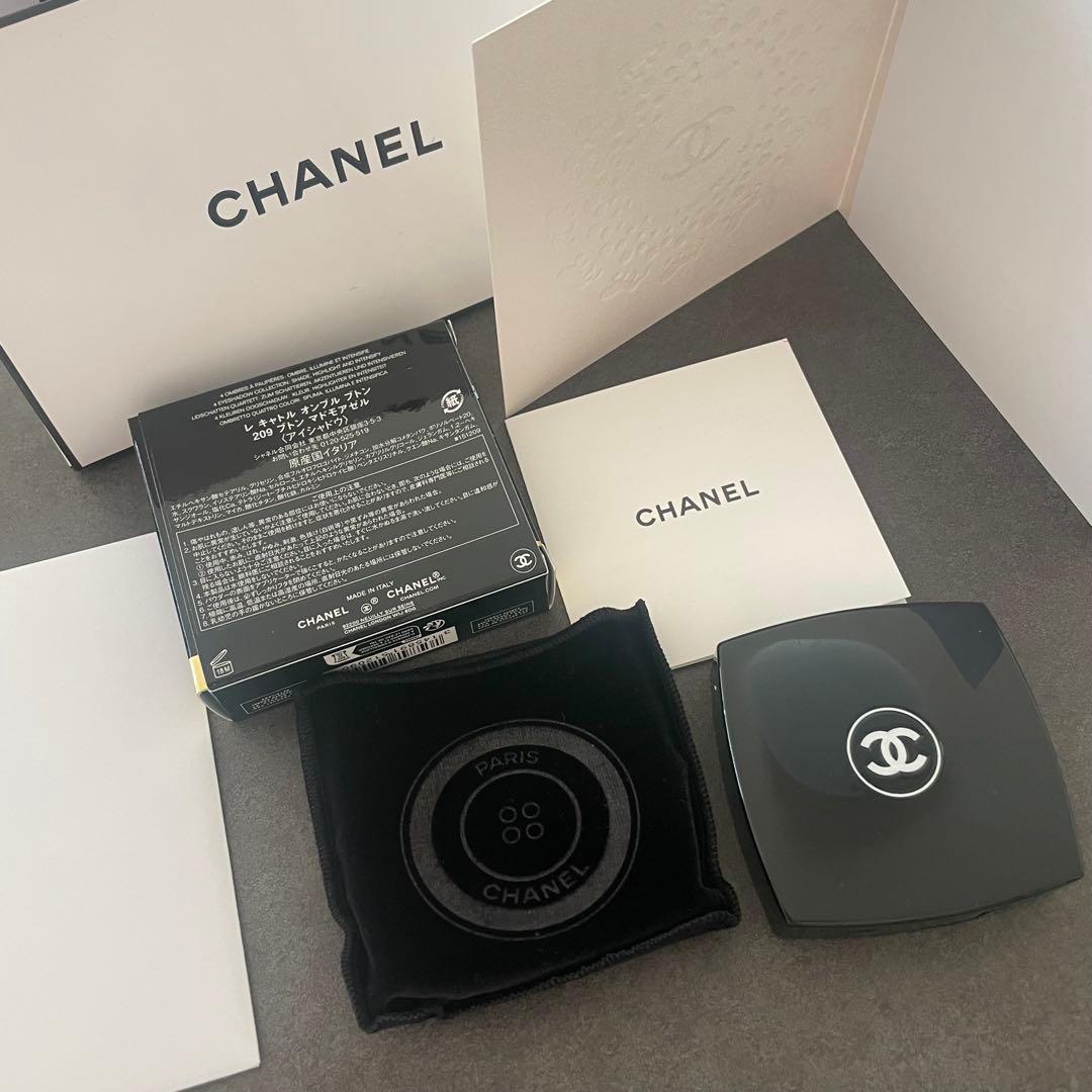 新品！CHANEL❤︎限定品❤︎ レキャトル209.ブトンマドモアゼル＆カード付