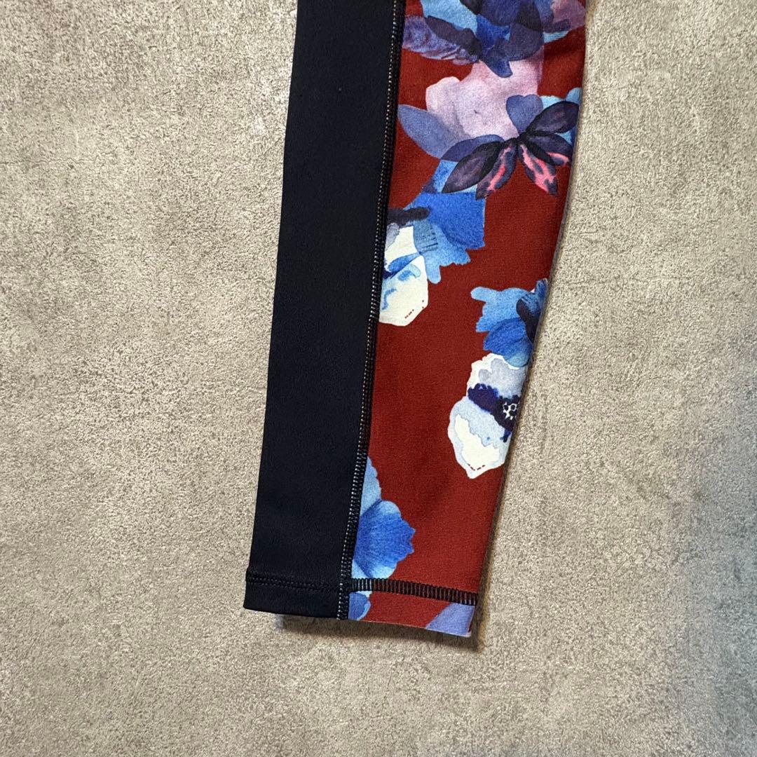 S相当【極美品】AUMNIEアムニー トップス レギンス上下セット フラワー